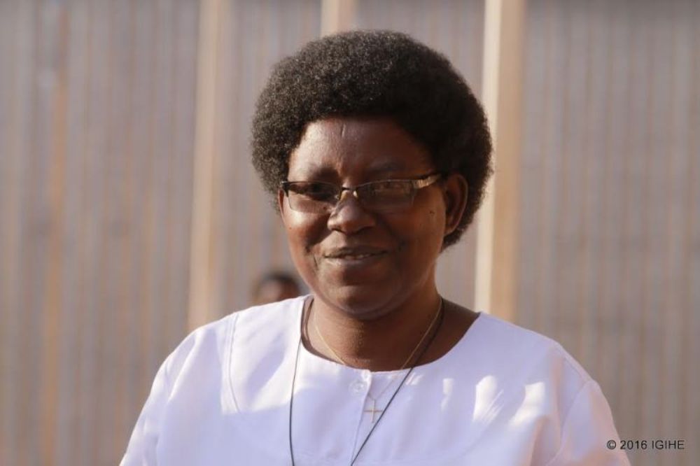 Anathalie Mukamazimpaka umwe mu babonekewe i Kibeho, ubu niho aba