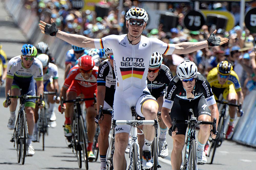 André Greipel ari mu bakinnyi bazitabira La Tropicale Amissa Bongo 2019