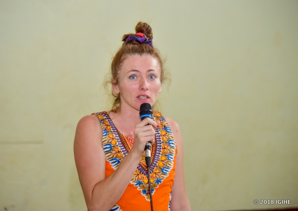 Andrea Grieder watangije Kigali Iitatswe n'Ubusizi