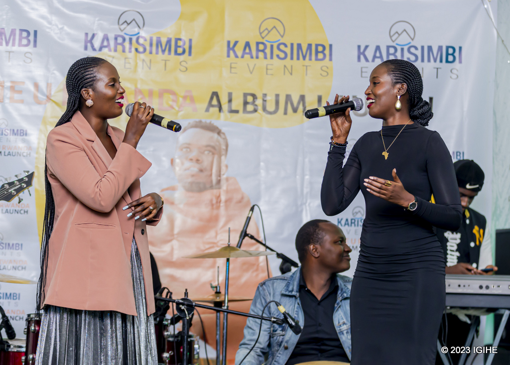 Ange na Pamela banyuze benshi bari muri iki gitaramo