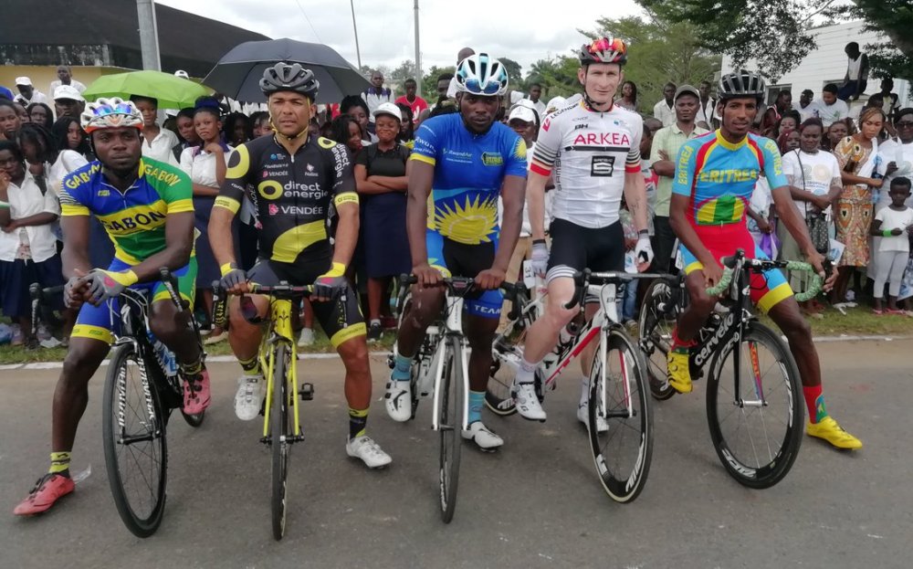 Areruya Joseph na Andre Greipel bari mu bahabwaga amahirwe ariko batunguwe