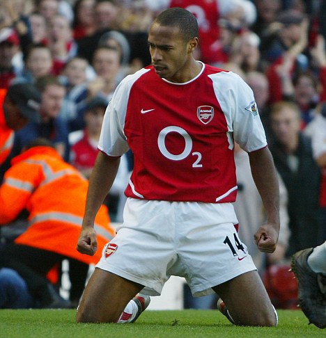 Thierry Henry yishimira igitego