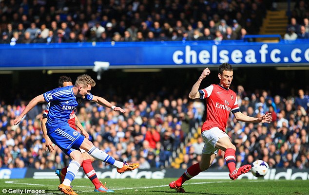 Andre Schurrle ashyiramo icya kabiri