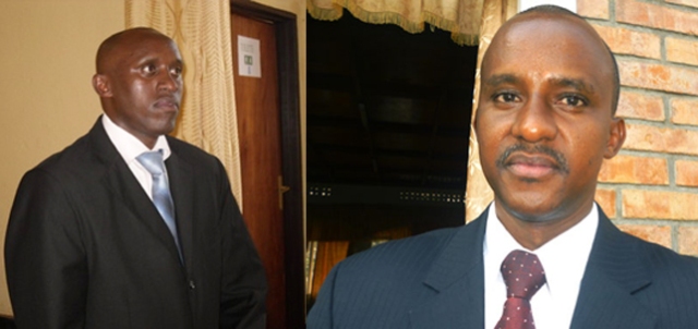 Meya wa Karongi Kayumba Bernard n'wa Nyamasheke Habyarimana Jean Baptiste baherutse kwegura
