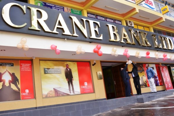 Icyicaro cya Crane Bank mu mujyi wa Kigali mu nyubako ya La Bonne Adresse