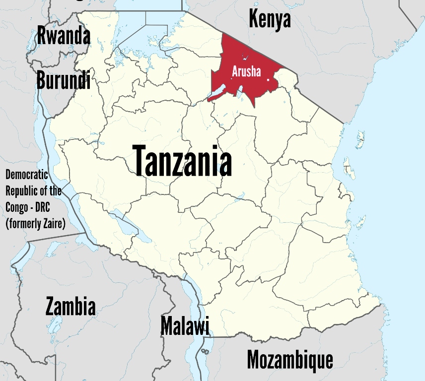 Arusha iri hafi ya Kenya kuko kugera muri icyo gihugu cy'igituranyi, ni amasaha abiri mu modoka