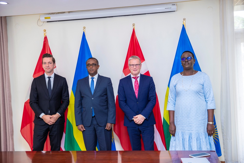 Guverinoma y'u Rwanda n'iya Denmark ziyemeje gukomeza ubufatanye mu nzego zitandukanye z'iterambere