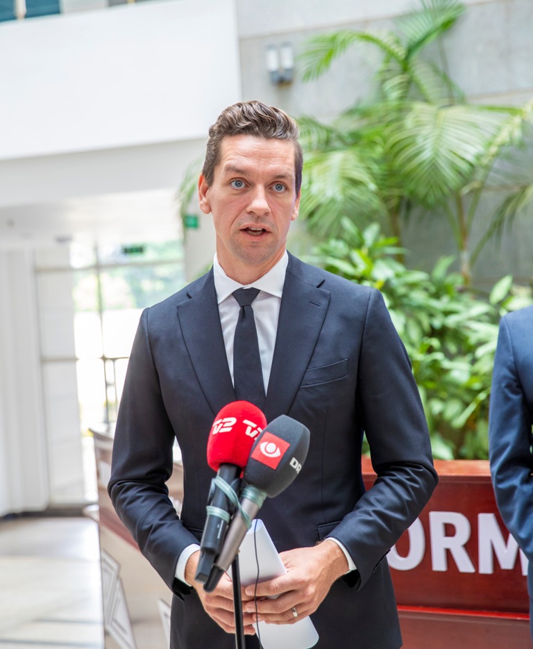 Minisitiri ushinzwe abimukira muri Denmark, Kaare Dybvad yavuze ko bizeye umusaruro muri ibi biganiro