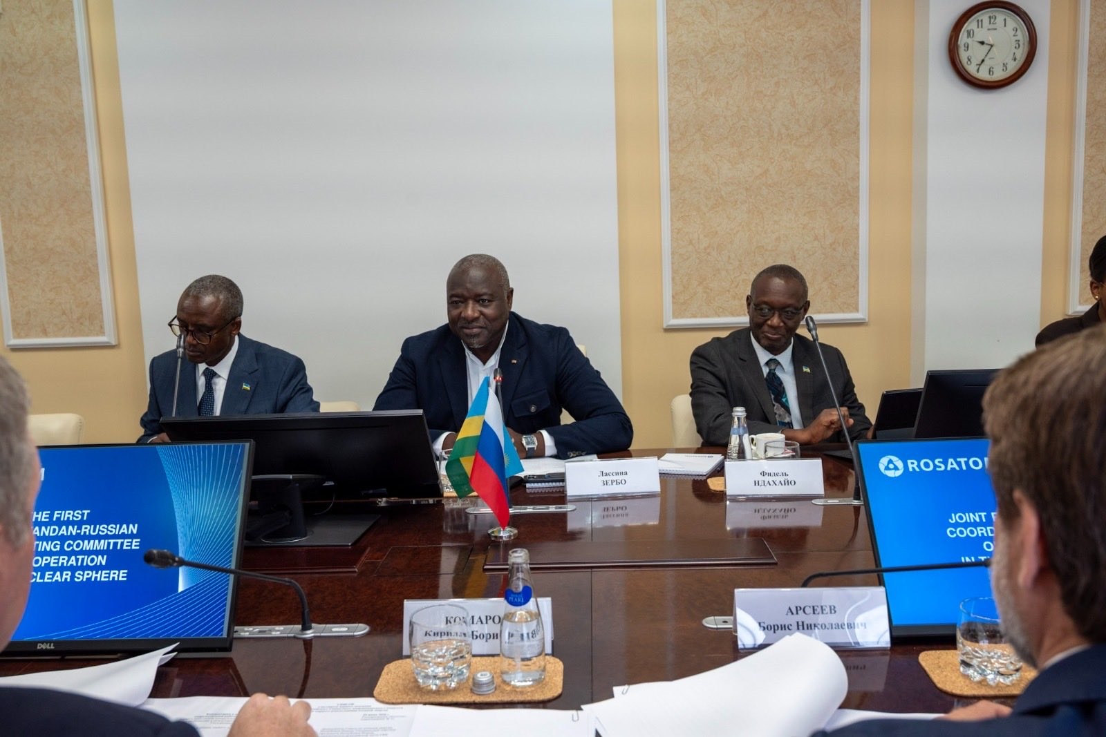 U Rwanda n’u Burusiya byongeye guhurira mu biganiro ku ngufu za nucléaire