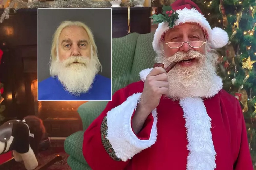 Mark Paulino umaze igihe akora nka ‘Père Noël’ yatawe muri yombi kubera gukwirakwiza amashusho y’urukozasoni