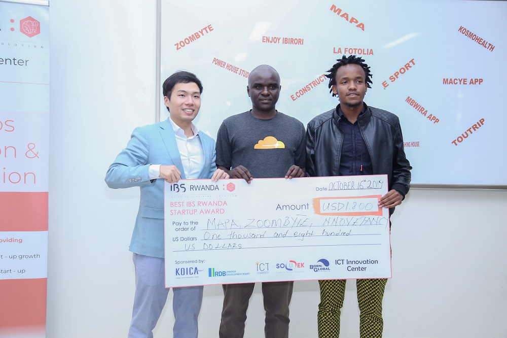 Sosiyete Mapa Zoombyte Innovation ni imwe mu zahembwe