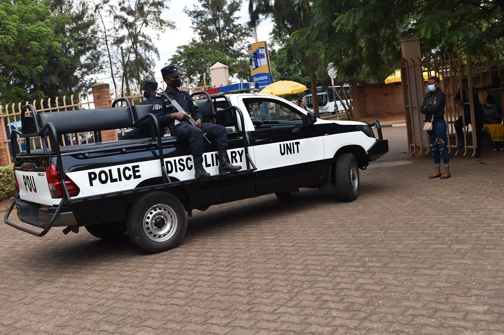 Imodoka ya PDU yari yazanywe ku rukiko