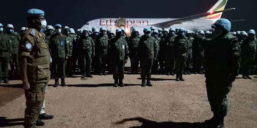 Umutwe w'ingabo 300 zivuye muri Sudani y'Epfo zoherejwe muri Centrafrique