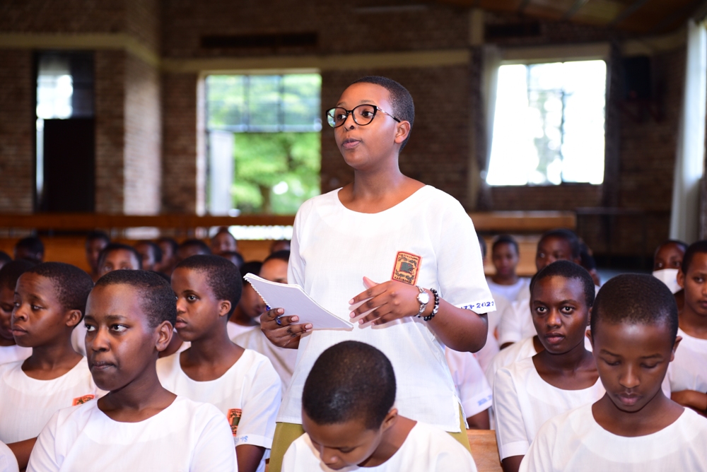 Abanyeshuri bahawe umwanya wo gutanga ibitekerezo
