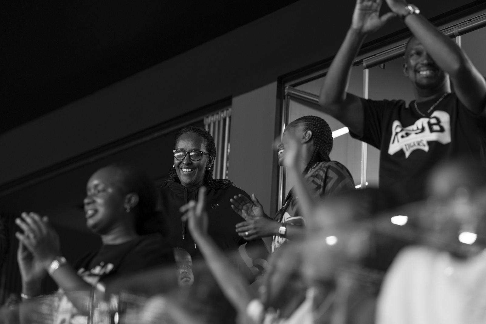 Madamu Jeannette Kagame yakurikiye uyu mukino