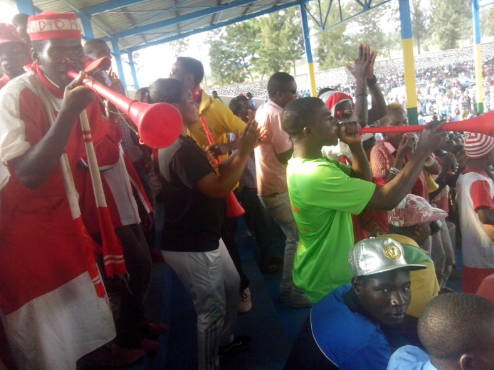 Bamwe mu bafana ba Musanze FC