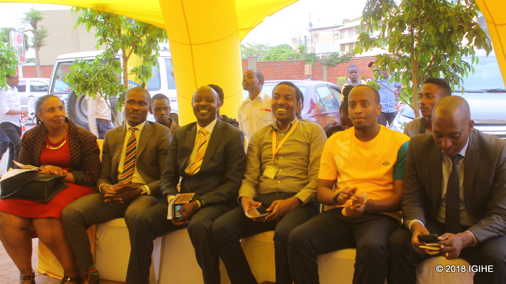Bamwe mu bakozi ba MTN Rwanda