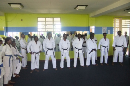 Abatoza bakuru muri karate bitabiriye