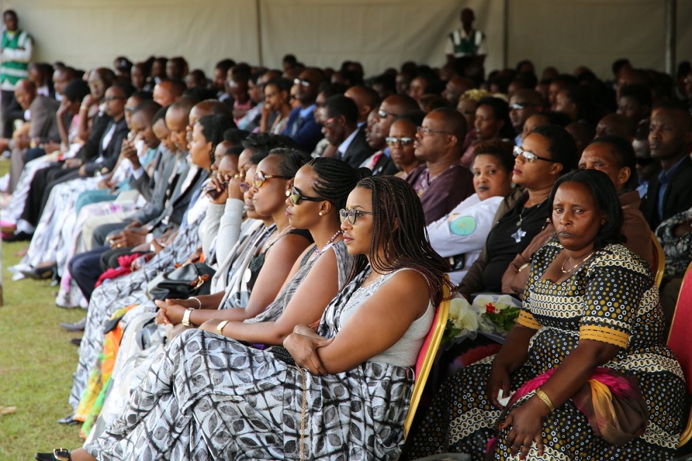 Bamwe mu bitabiriye umuhango wo kwibuka Jenoside yakorewe Abatutsi