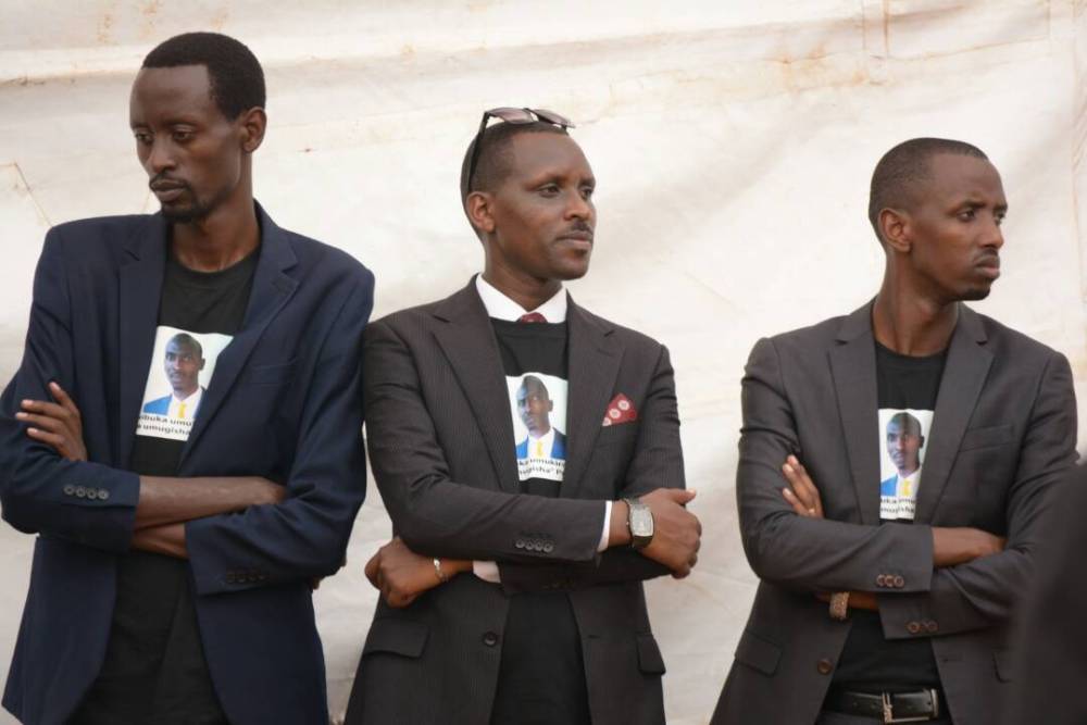 Bamwe mu bagize Jacques Foundation mu muhango wo kwibuka Kiruhura witabye Imana umwaka ushize