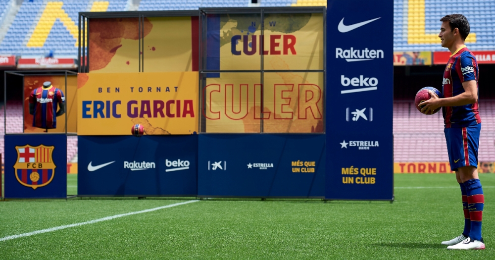 Eric García wakinaga muri Manchester City, ni umukinnyi mushya wa FC Barcelone