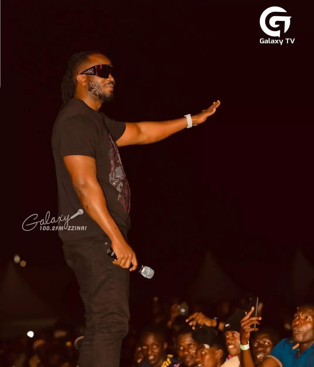 Bebe Cool yari yaje gushyigikira umuhanzi mugenzi we