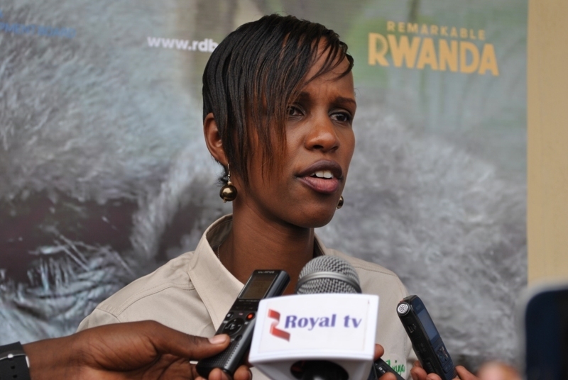 Belise Kariza, umuyobozi w'ishami ry'ubukerarugndo muri RDB