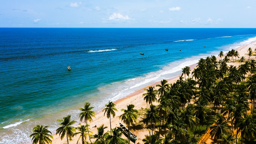 Benin ifite inkombe z'inyanja zibereye ijisho