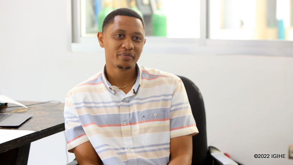 Buranga Hugues Simba ashinzwe ibikorwa bya buri munsi by'uru ruganda