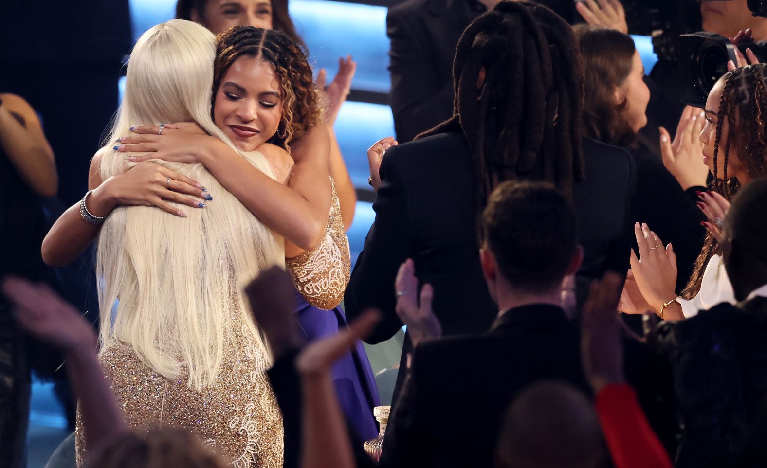 Nyuma yo kwandika amateka muri Grammy Awards, Beyoncé yahobeye umukobwa we