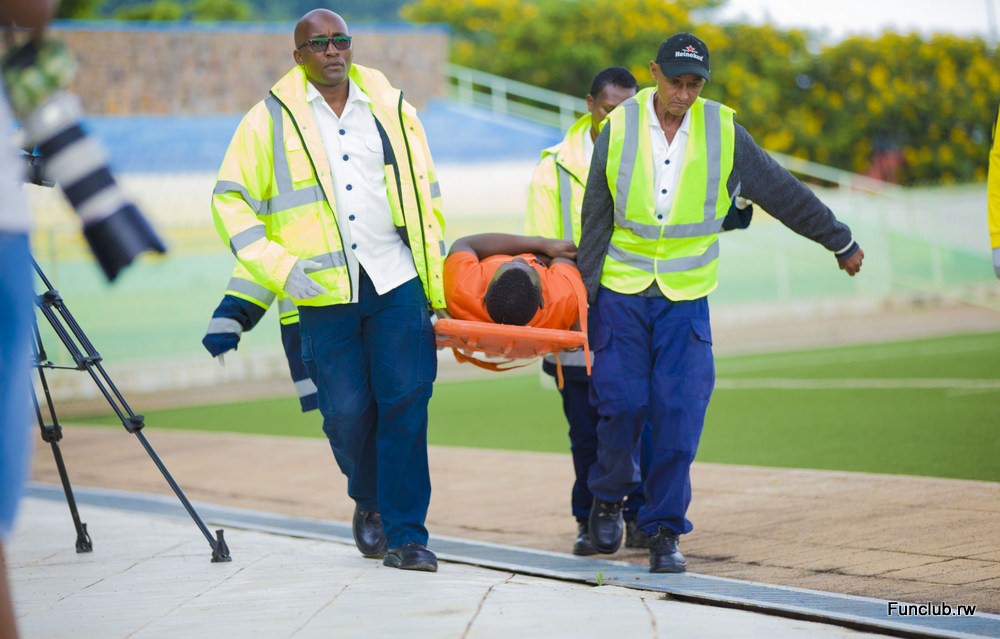Bikorimana yavunikiye ku mukino Mukura VS yari yahuriyemo na AS Kigali FC tariki ya 23 Werurwe 2020