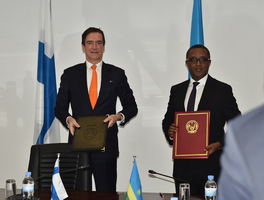 Aya masezerano azafasha mu gushimangira ubutwererane hagati y'ibihugu byombi