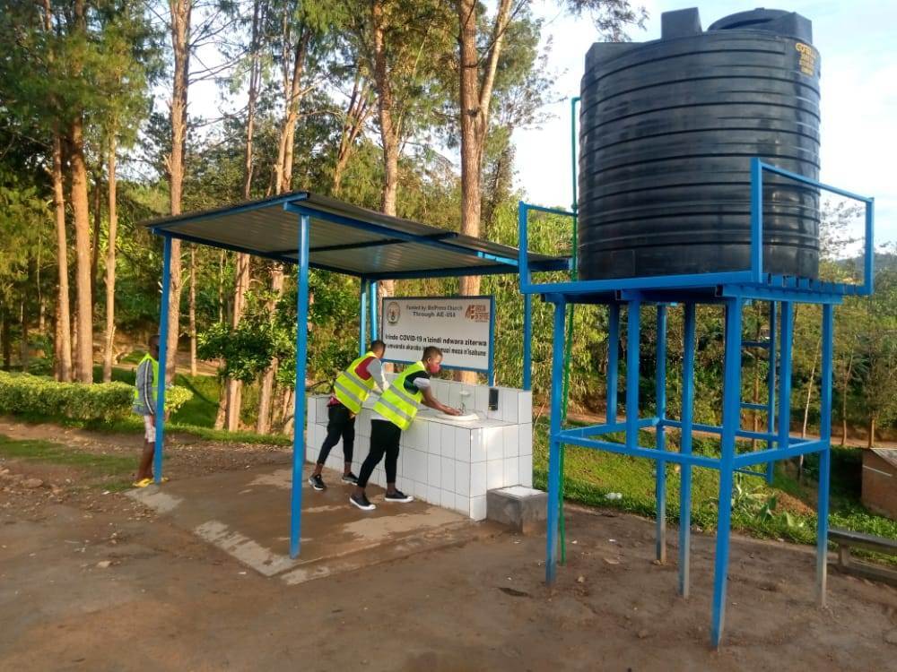 Bishimira ko ubukarabiro bubakiwe buzabafasha kugira isuku
