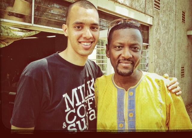 Gaël Faye ari kumwe n'umuhanzi Masamba