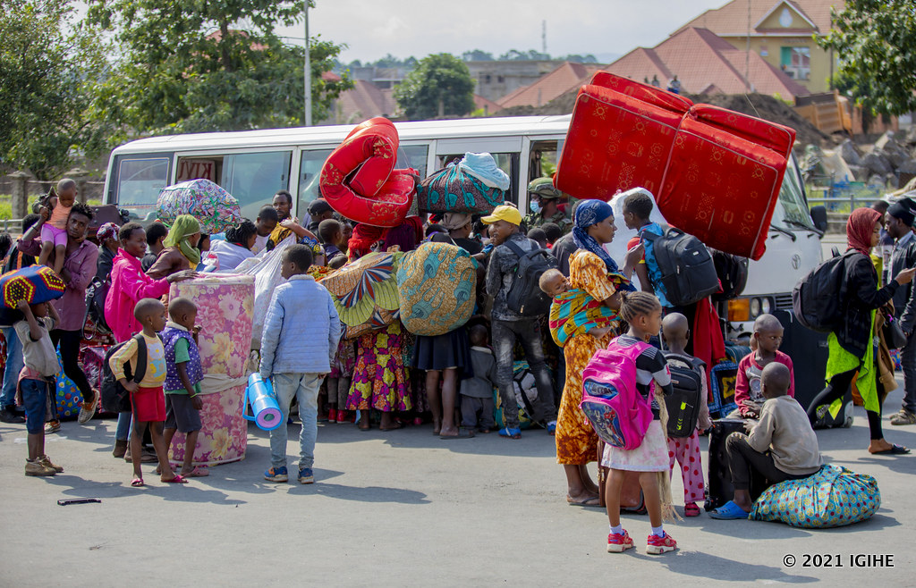 Abahunze ingaruka z'iruka rya Nyiragongo barimo ibyiciro bitandukanye