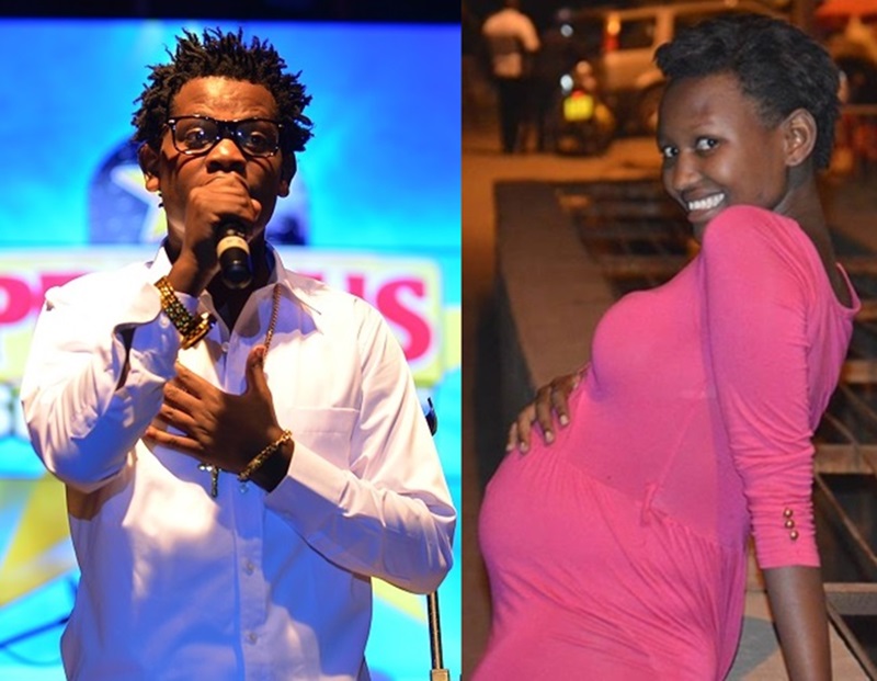 Bruce Melody yahakanye kenshi ko atari we wateye inda uyu mukobwa