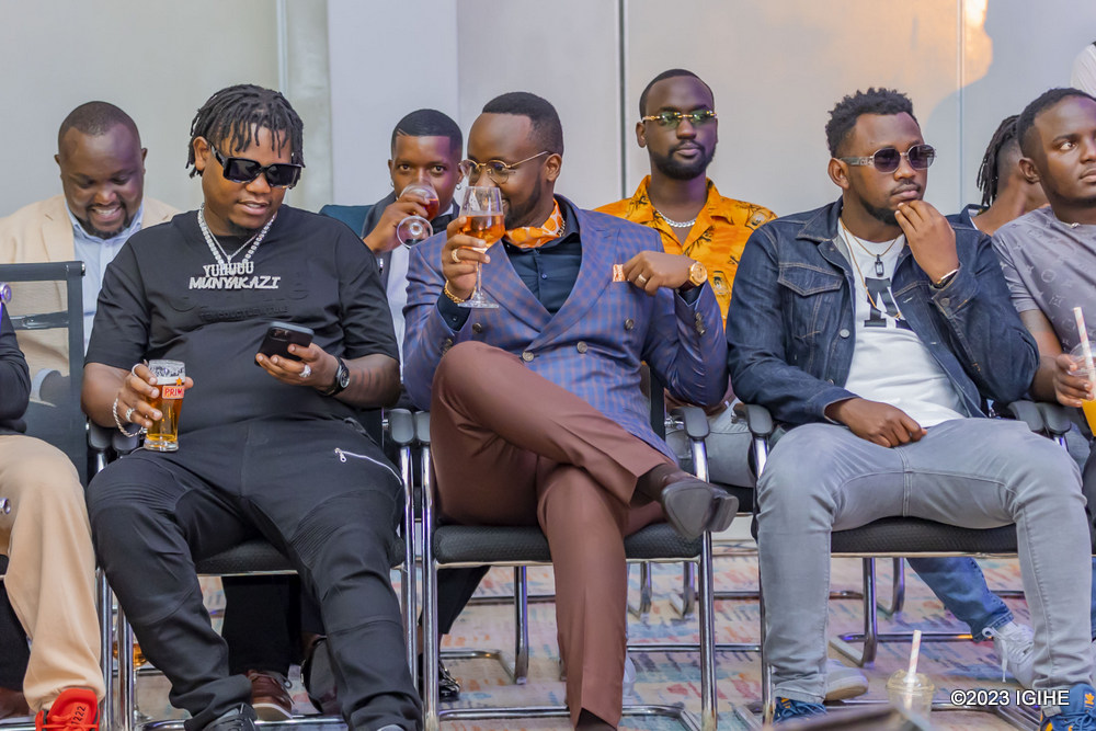 Bruce Melodie, Umujyanama we Coach Gael na Levixone bari mu bitabiriye ibi birori