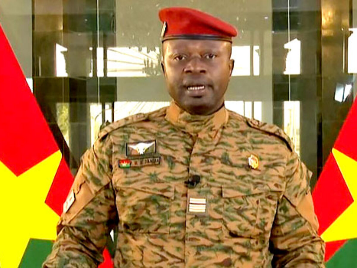 Damiba wayoboye Coup d’Etat muri Burkina Faso yarahiriye inshingano za Perezida