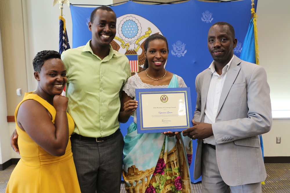 Byari ibyishimo ku muryango waherekeje Gasore Esperance