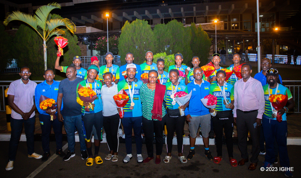 Team Rwanda yatahanye imidali umunani irimo ibiri ya Zahabu
