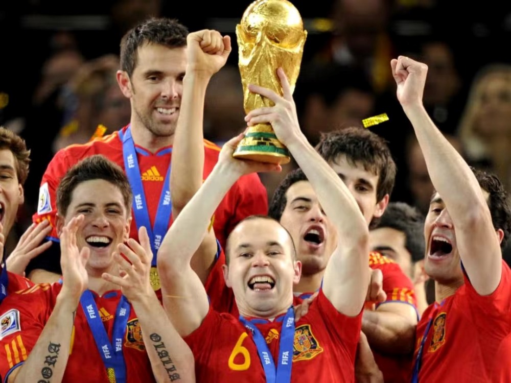 Espagne yatwariye Igikombe cy'Isi cya 2010 kuri FNB Stadium