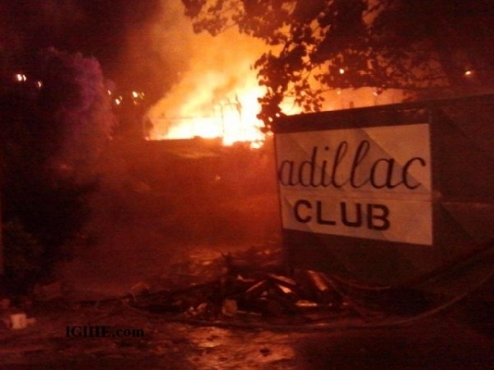 Cadillac Night Club yahiye mu Ugushyingo 2012