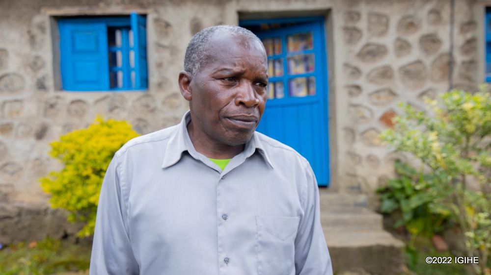 Rtd Caporal Senkeri ni umwe mu bahanutse ku Ibere rya Bigogwe ariko kubw'amahirwe ntiyagira icyo aba