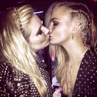 Cara Delevingne na Sienna Miller