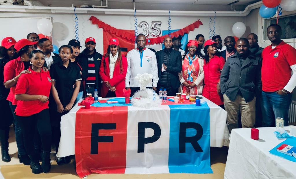 Abanyamuryango ba FPR Inkotanyi muri Finland bishimiye guhura bakaganirira hamwe ibikorwa by'umuryango