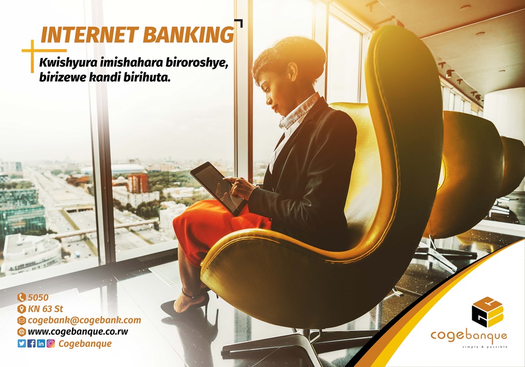 Ukoresha Internet Banking yoroherwa no kwishyura ibirimo imishahara bitamusabye kujya kuri banki