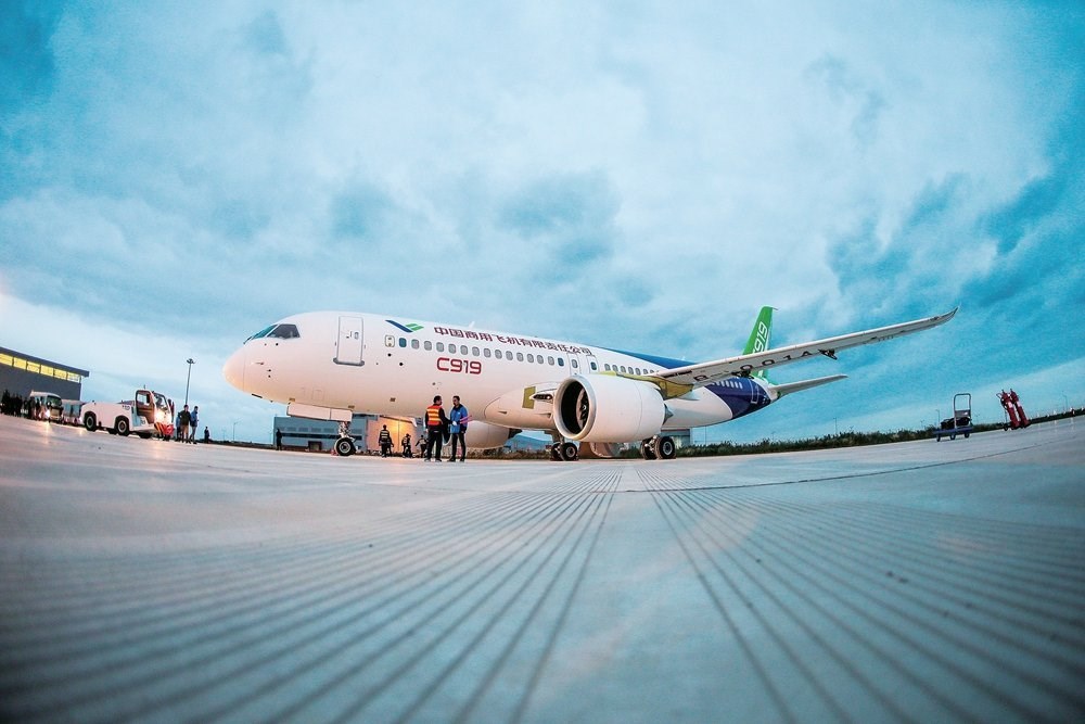 Iyi ndege yiswe 'C919' yatsinze igerageza ry'ibanze rizayifasha kwemererwa kujya mu kirere