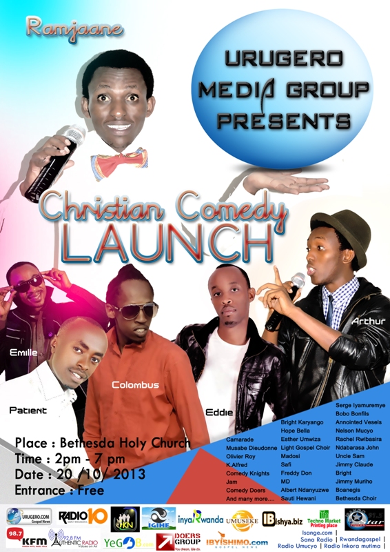 Kuri iki Cyumweru hazaba igitaramo gihuza abanyarwenya ba gospel