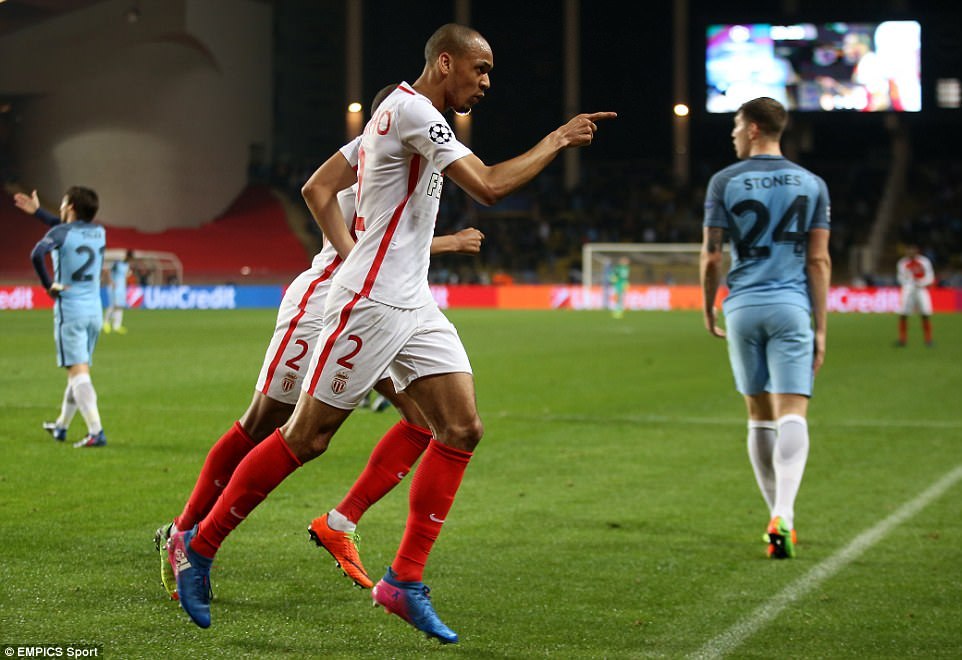 Fabinho yatsindiye Monaco igitego cya kabiri kiyiha icyizere cyo gukomeza muri 1/4