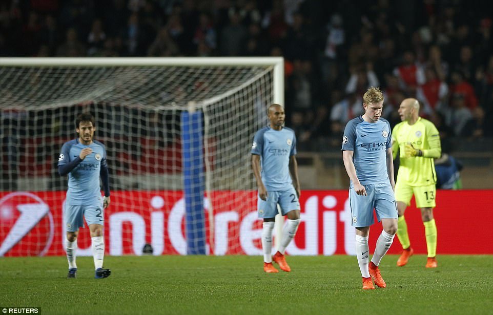 Agahinda mu bakinnyi ba Manchester City nyuma y'umukino